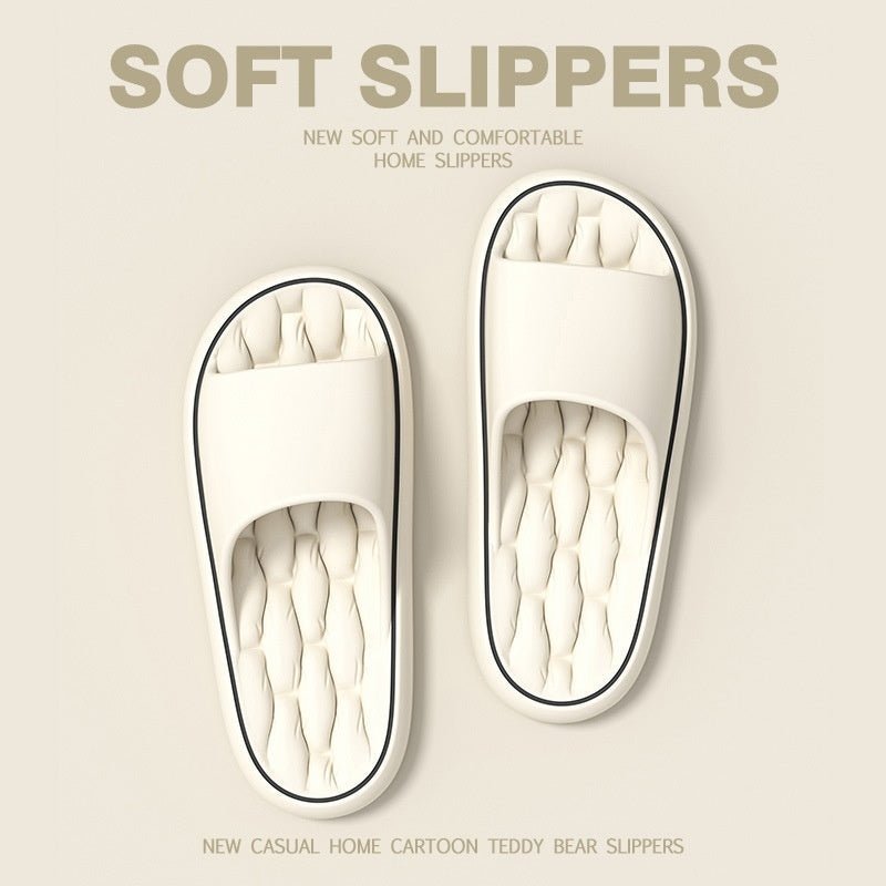Men Fashion High - end Bathroom Slippers Bath - Funky Slippers