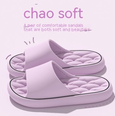 Men Fashion High - end Bathroom Slippers Bath - Funky Slippers