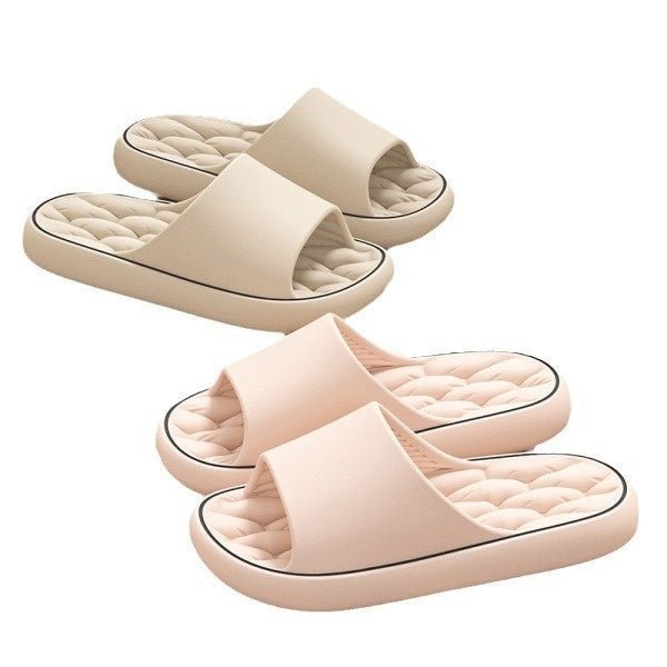 Men Fashion High - end Bathroom Slippers Bath - Funky Slippers