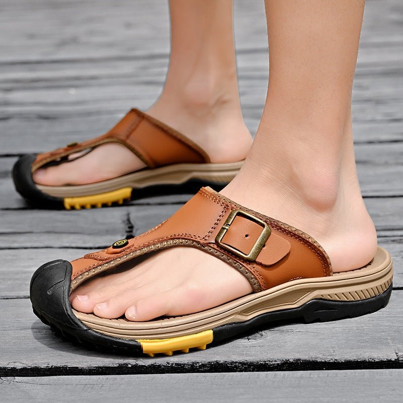 Men's Fashion Outdoor Beach Slippers - Funky Slippers