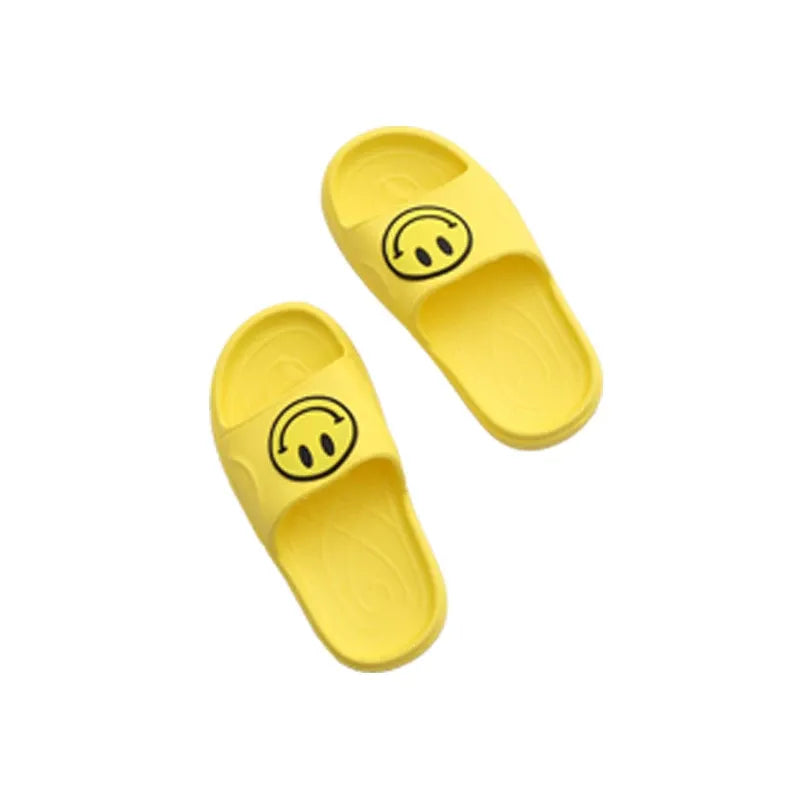 Kids' Smiley Face Slippers