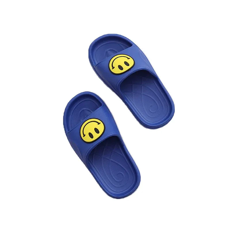Kids' Smiley Face Slippers