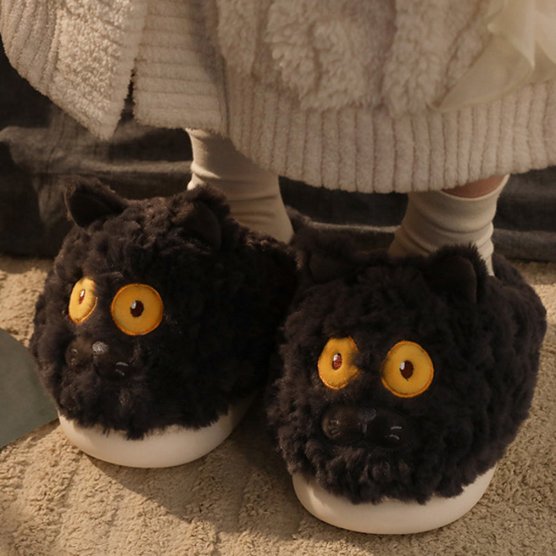 Green cartoonish Dinosaur slippers worn by a person on a wooden floor.