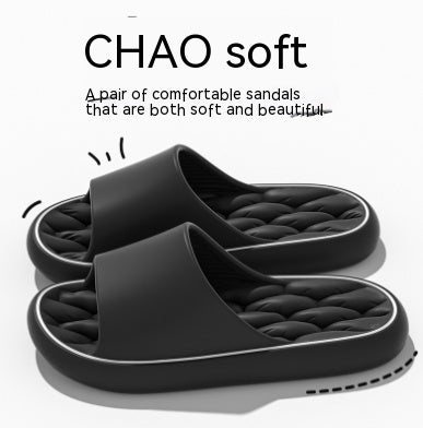 Men Fashion High - end Bathroom Slippers Bath - Funky Slippers