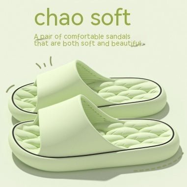 Men Fashion High - end Bathroom Slippers Bath - Funky Slippers