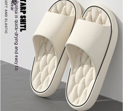 Men Fashion High - end Bathroom Slippers Bath - Funky Slippers