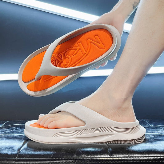 Men's Sports And Leisure Wear - resistant Beach Slippers - Funky Slippers