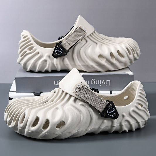 Men's Trendy Breathable Beach Slippers - Funky Slippers